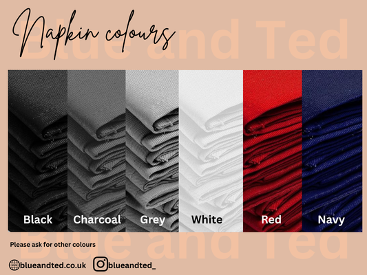 PERSONALISED VALENTINE NAPKINS