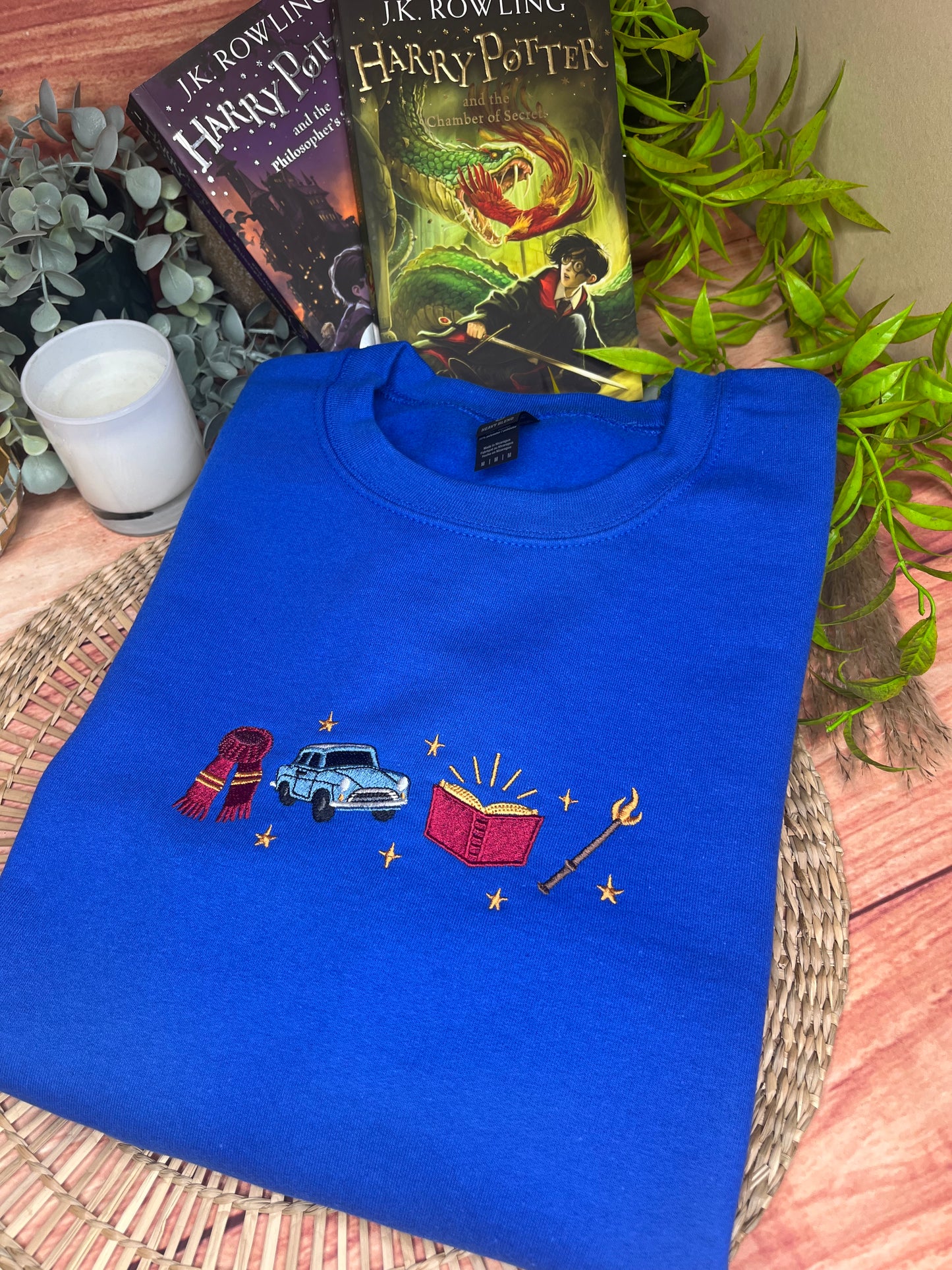 HARRY POTTER ICONS EMBROIDERED SWEATSHIRT