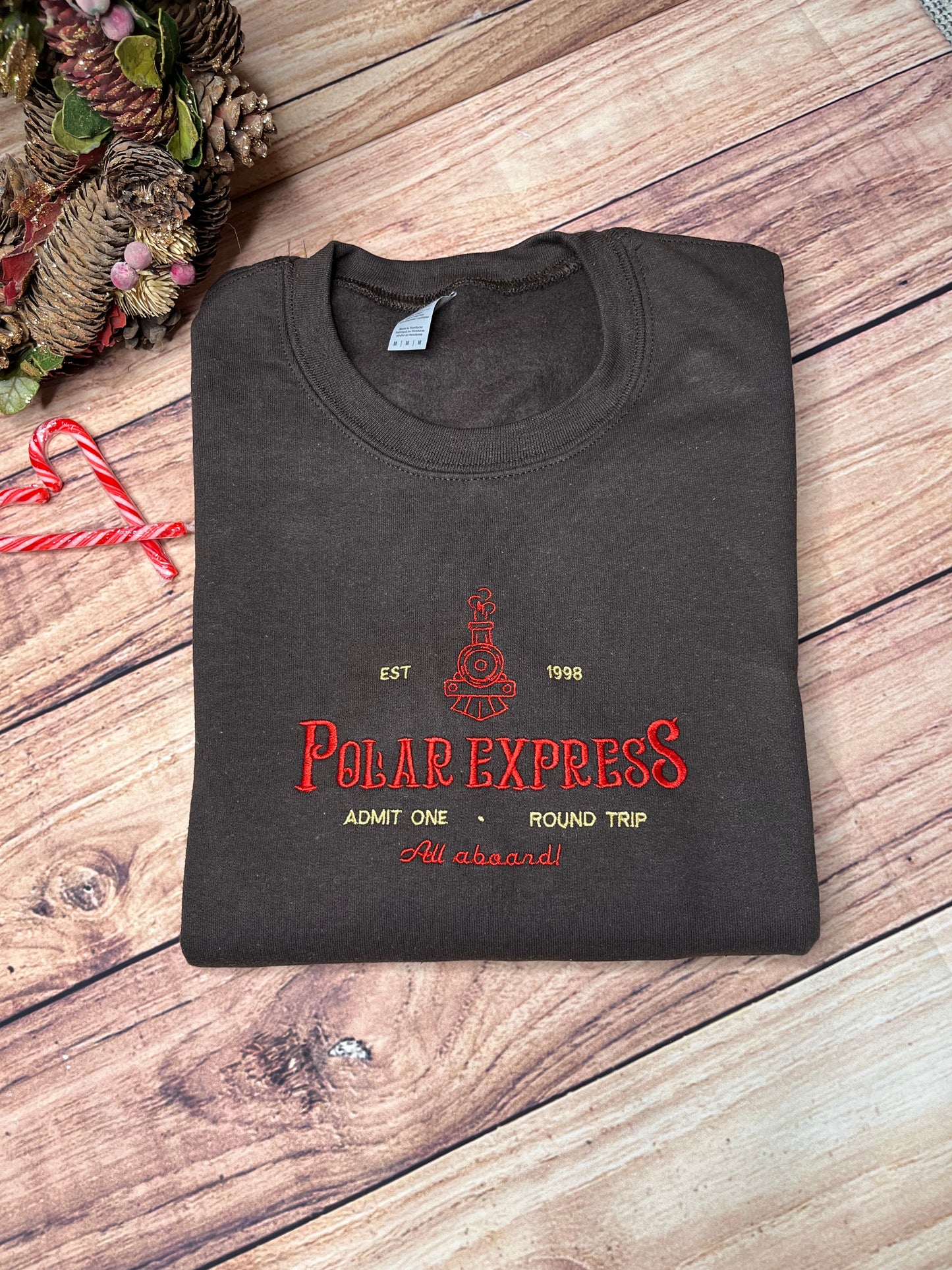 CHRISTMAS POLAR EXPRESS SWEATSHIRT