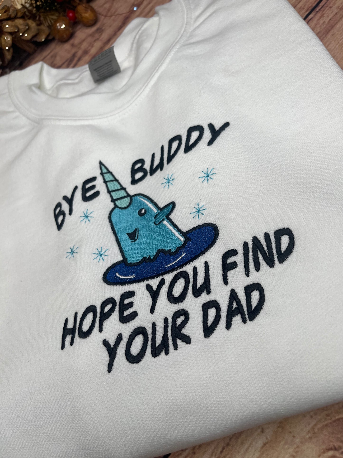 BYE BUDDY, HOPE YOU FIND YOUR DAD