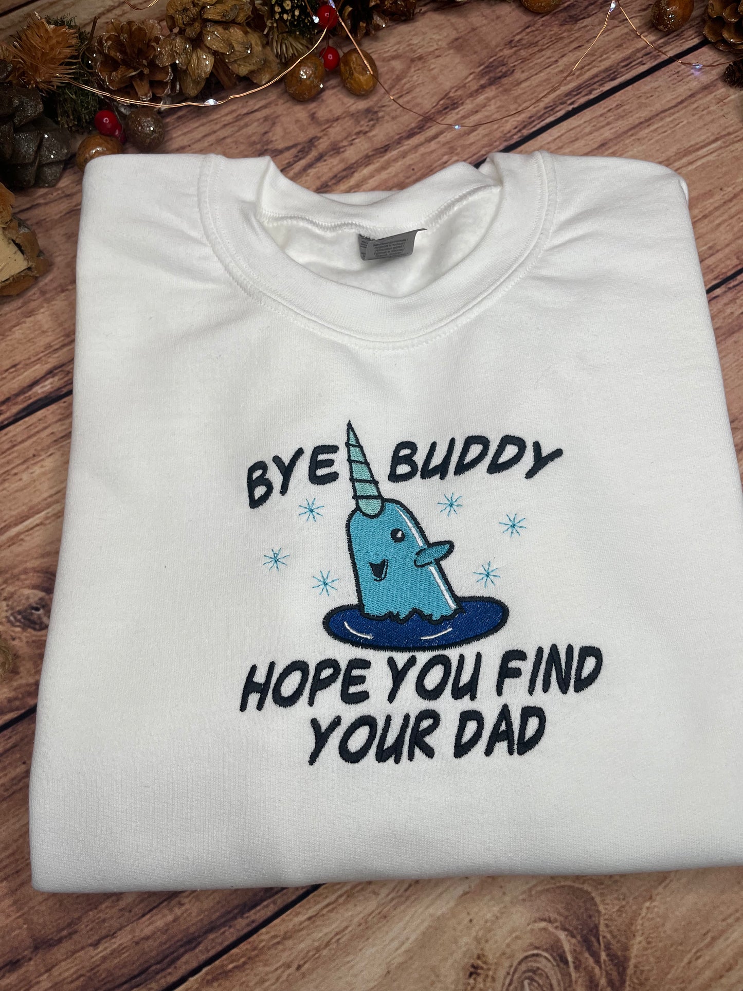 BYE BUDDY, HOPE YOU FIND YOUR DAD