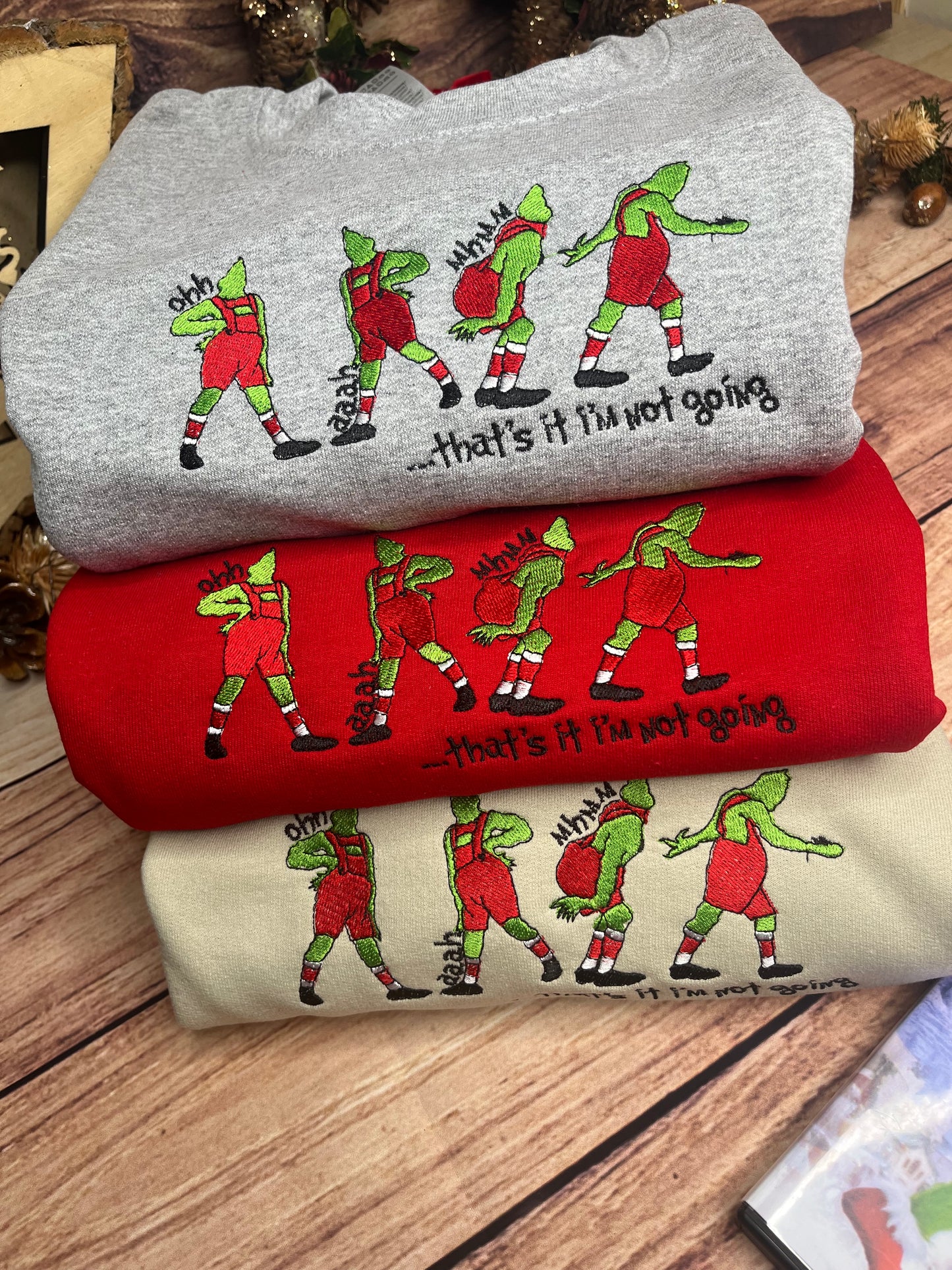 GRINCH, THATS IT I'M NOT GOING