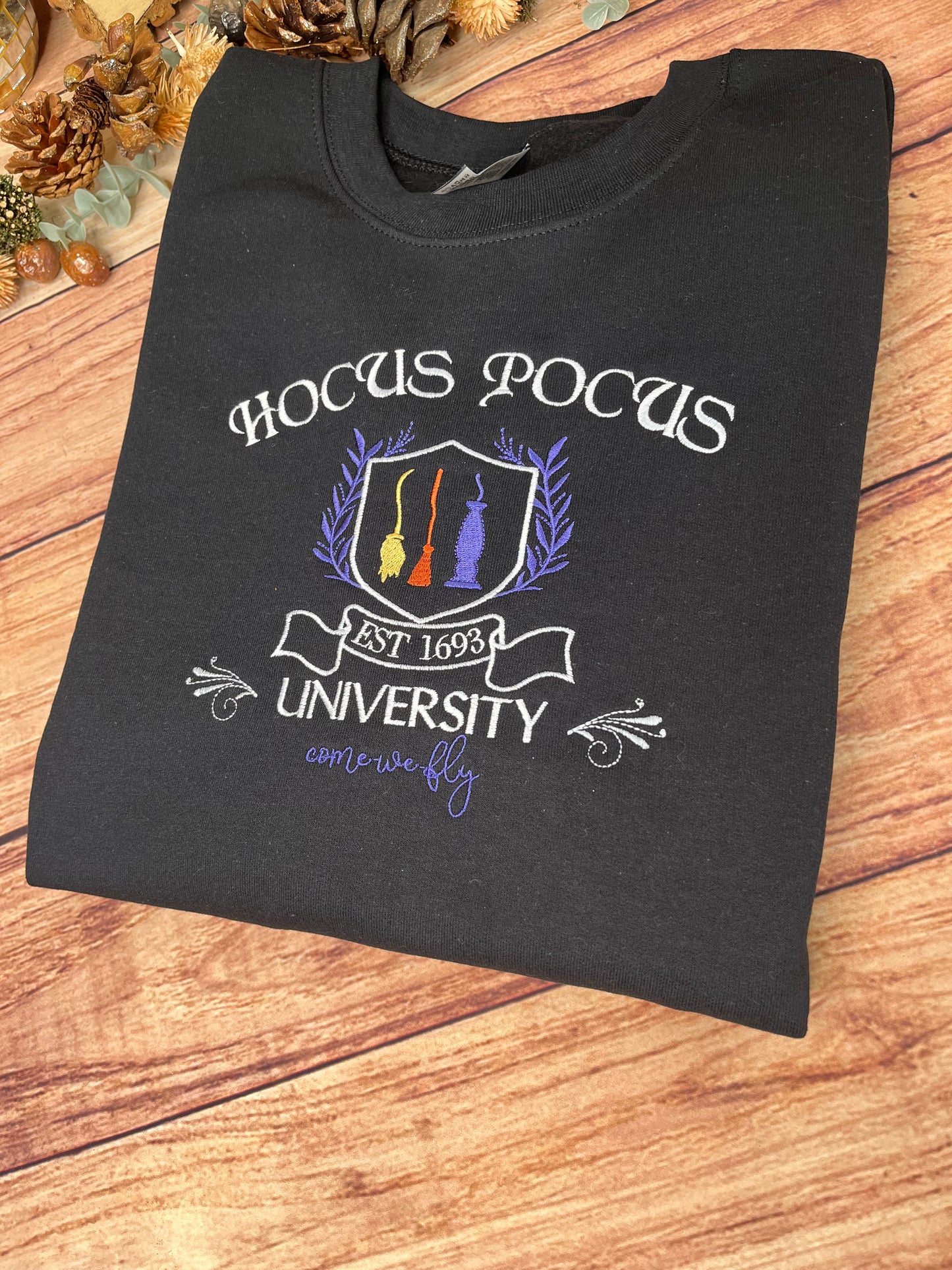 HOCUS POCUS UNIVERSITY SWEATSHIRT