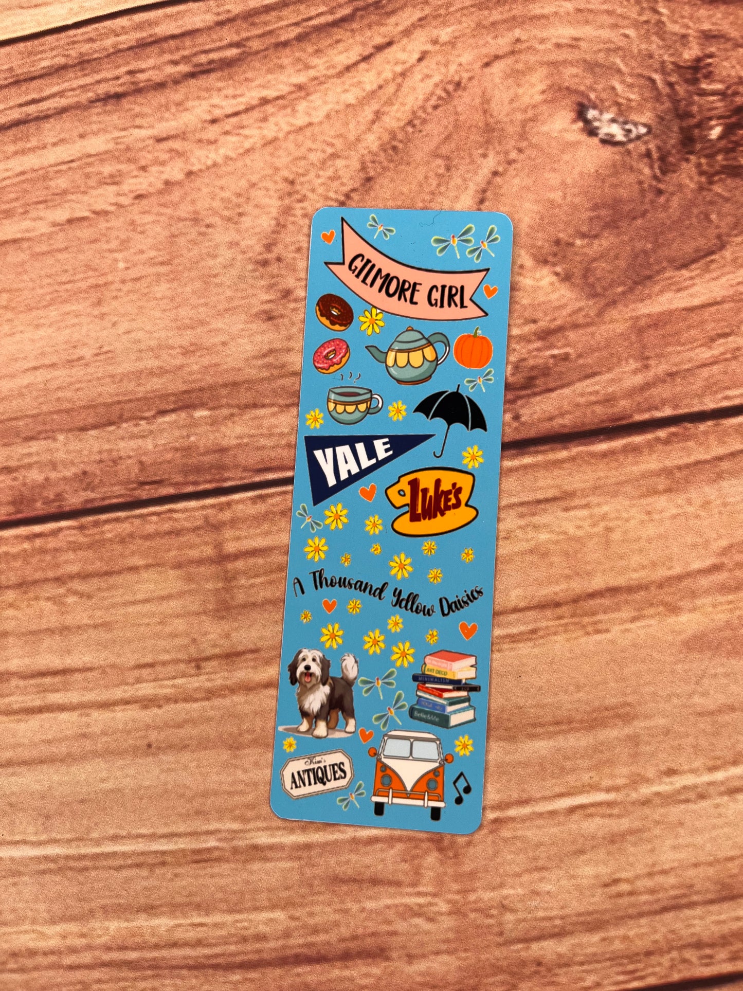 STARS HOLLOW GILMORE GIRLS BOOKMARK WITH OR WITH OUT TASSEL