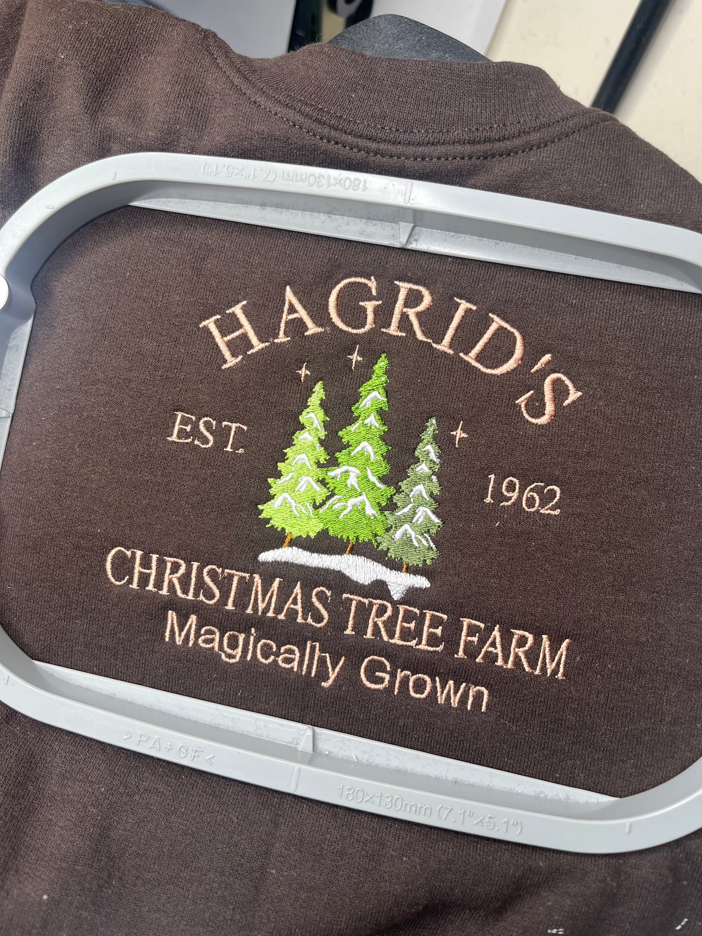 CHRISTMAS HAGRIDS CHRISTMAS TREE FARM SWEATSHIRT