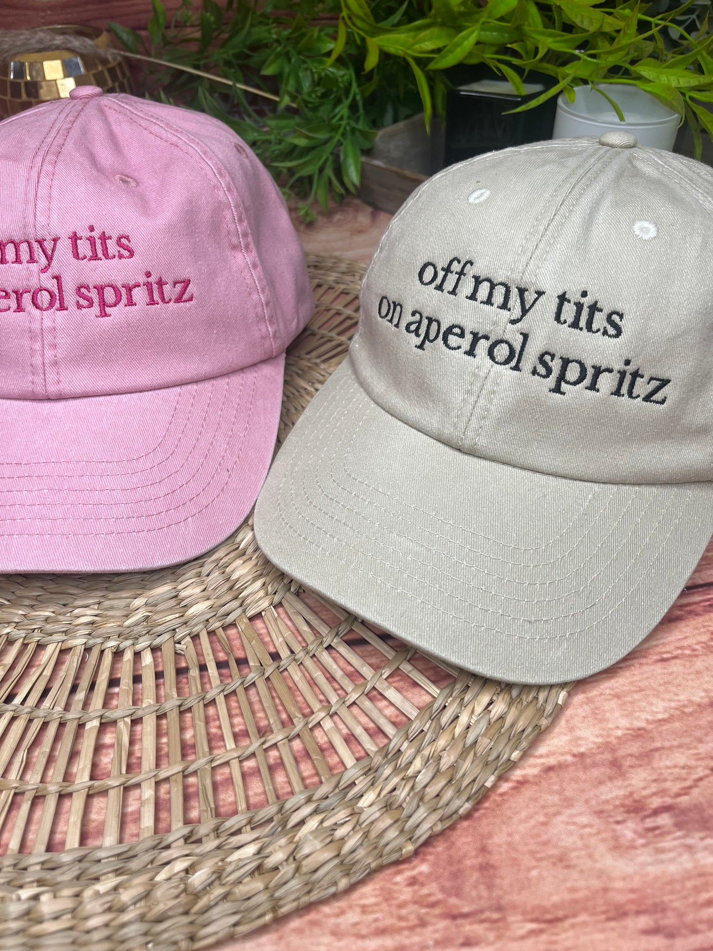 OFF MY TITS ON APEROL SPRITZ CAP