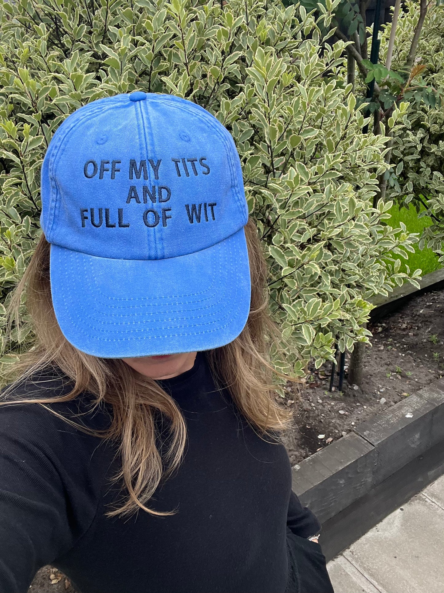 OFF MY TITS AND FULL OF WIT CAP