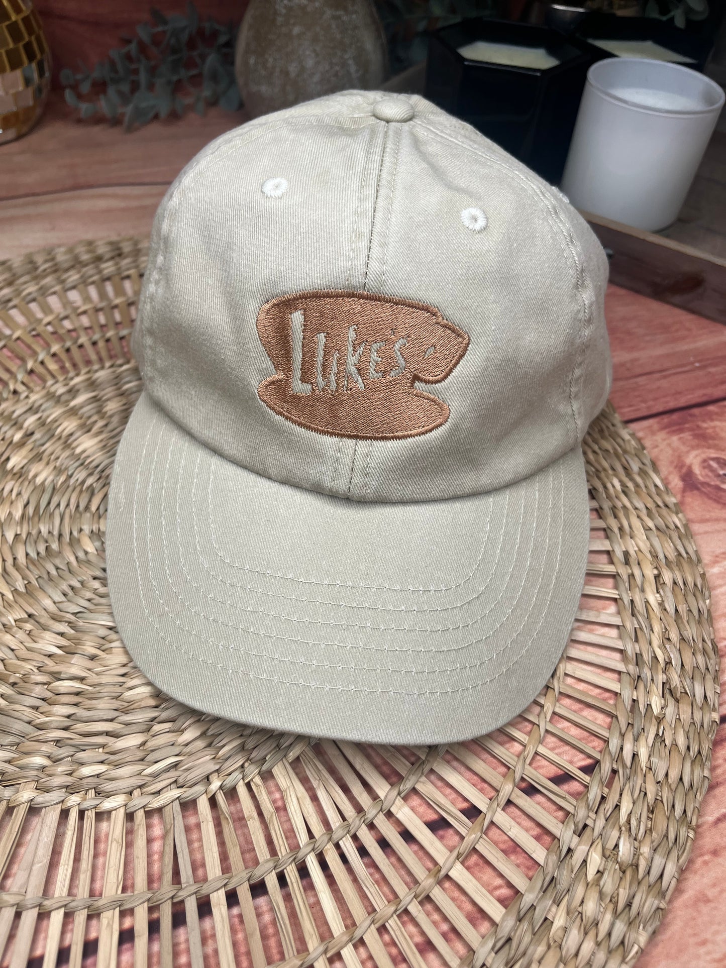 LUKES DINER PLAIN EMBROIDERED CAP