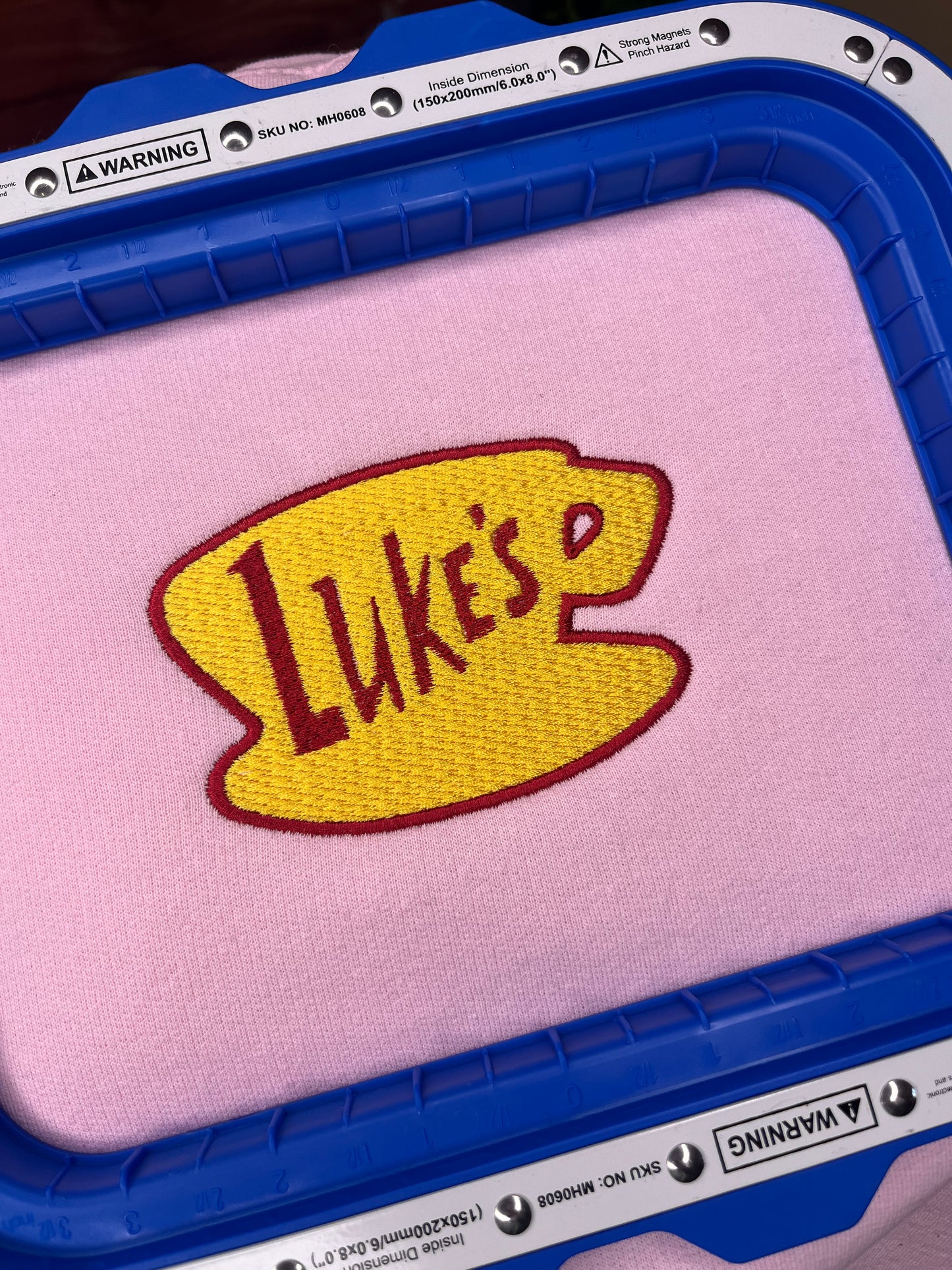 LUKES DINER EMBROIDERED SWEATSHIRT
