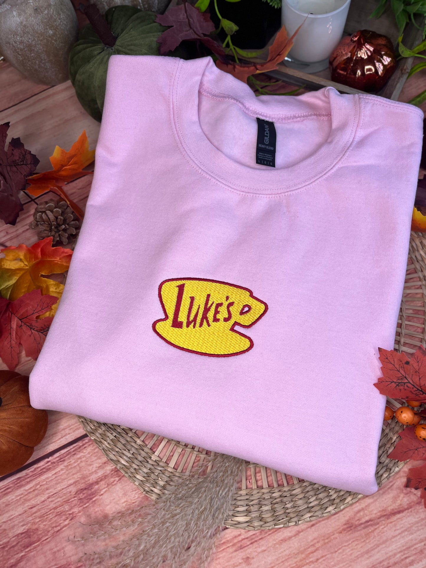 LUKES DINER EMBROIDERED SWEATSHIRT