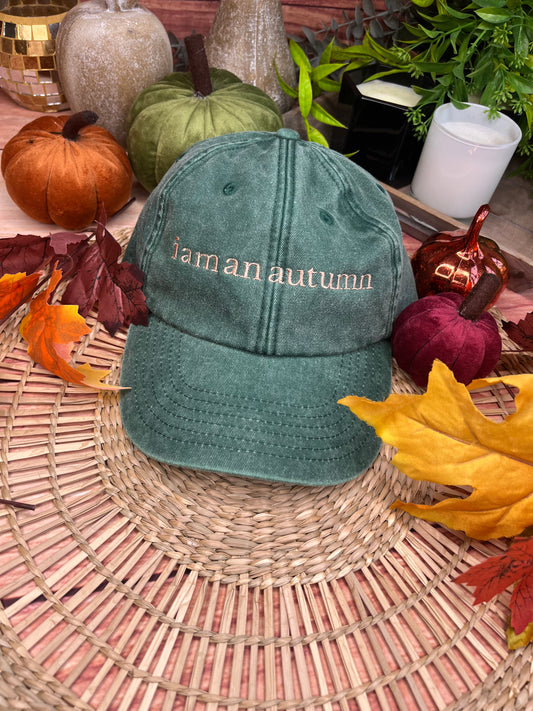 I AM AN AUTUMN GILMORE GIRLS INSPIRED EMBROIDERED CAP