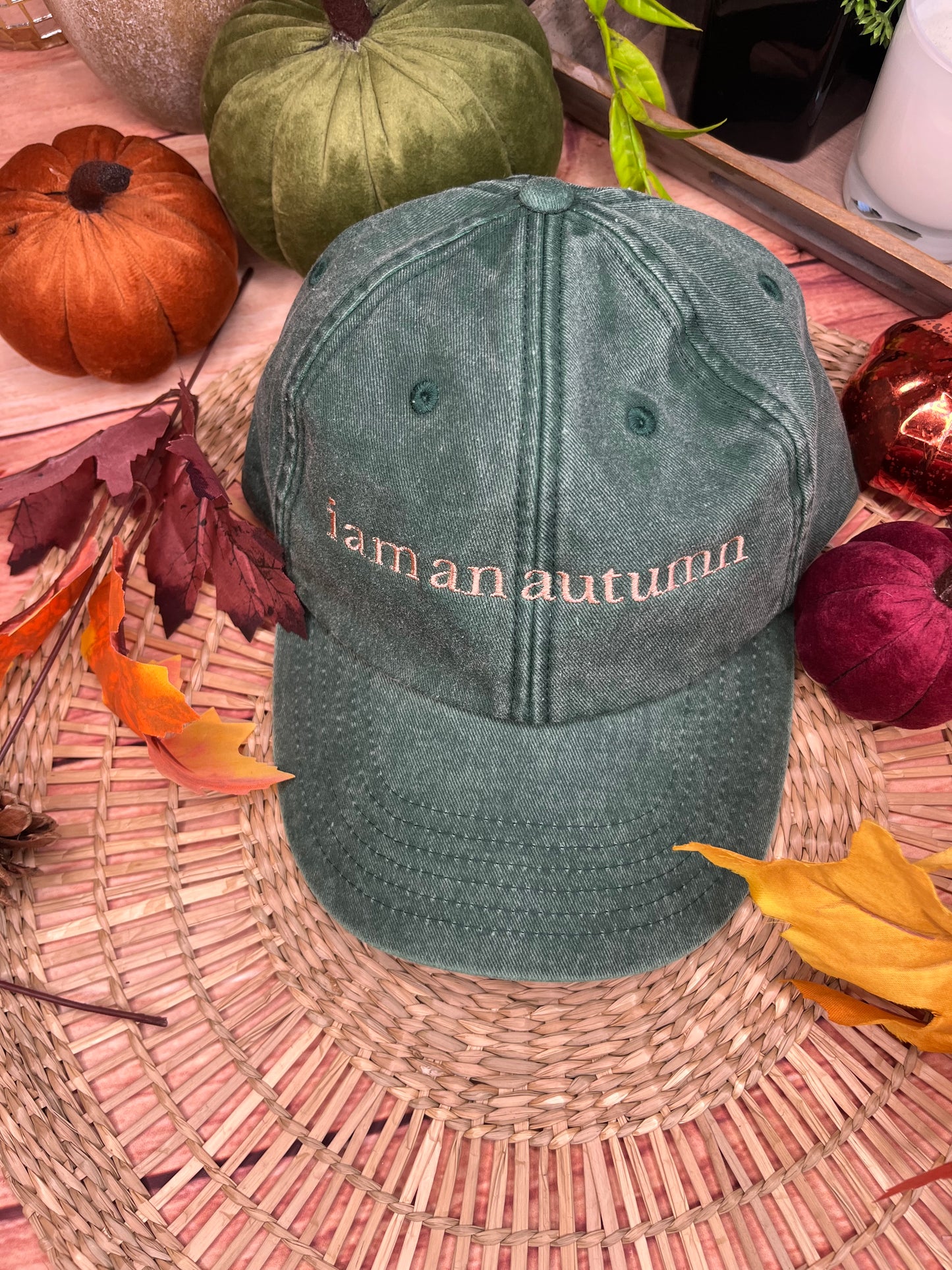 I AM AN AUTUMN GILMORE GIRLS INSPIRED EMBROIDERED CAP