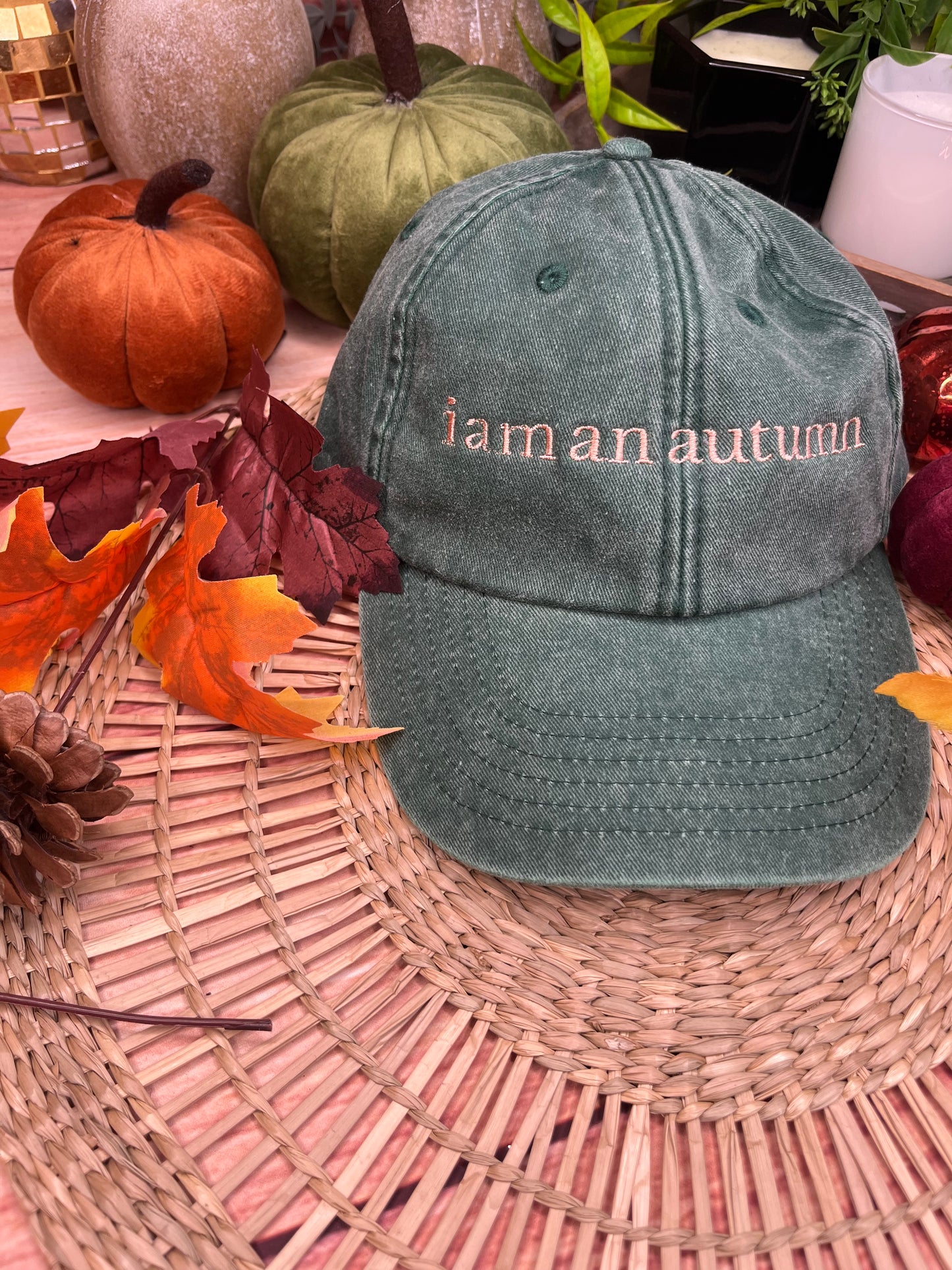 I AM AN AUTUMN GILMORE GIRLS INSPIRED EMBROIDERED CAP