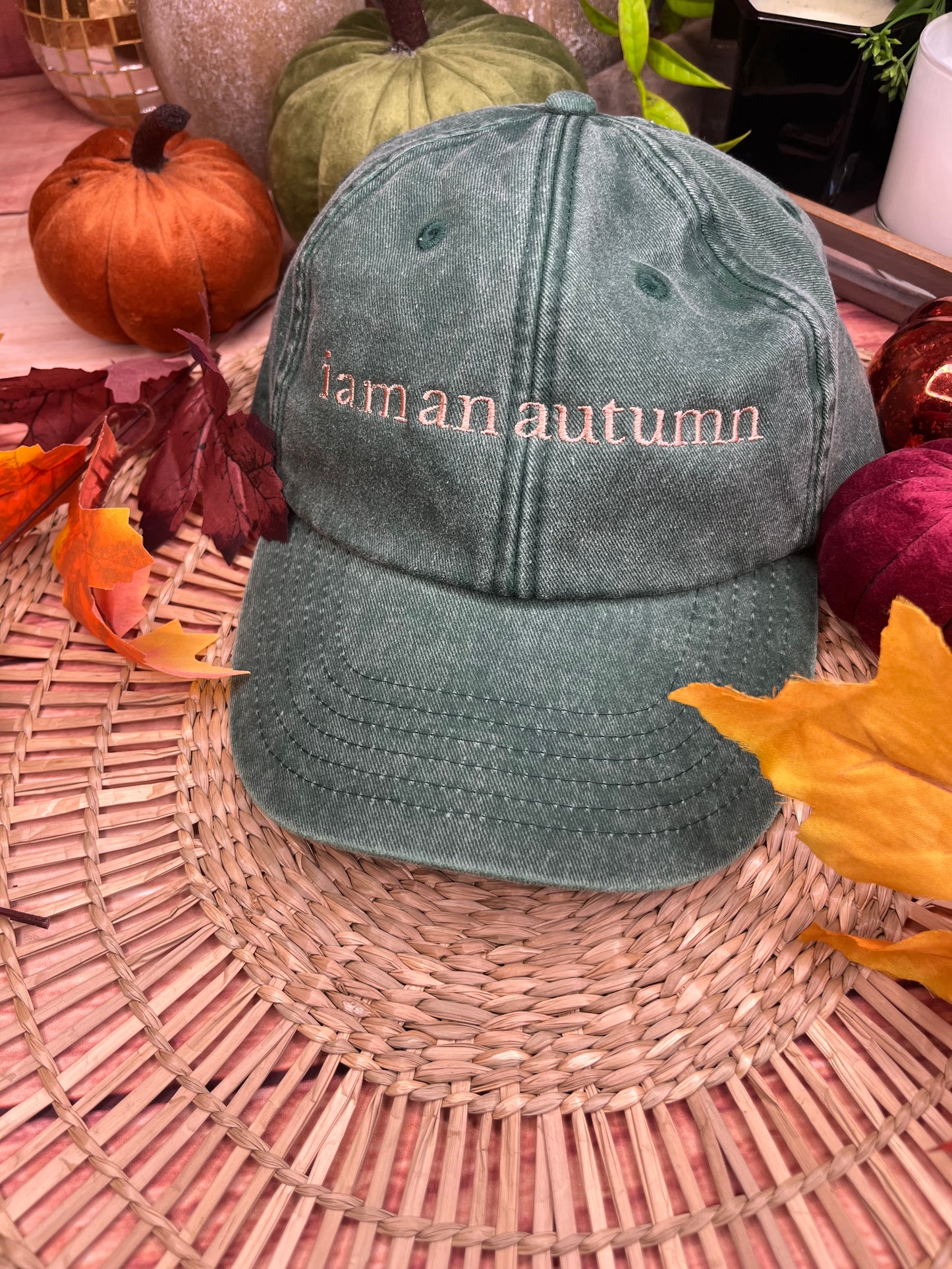 I AM AN AUTUMN GILMORE GIRLS INSPIRED EMBROIDERED CAP