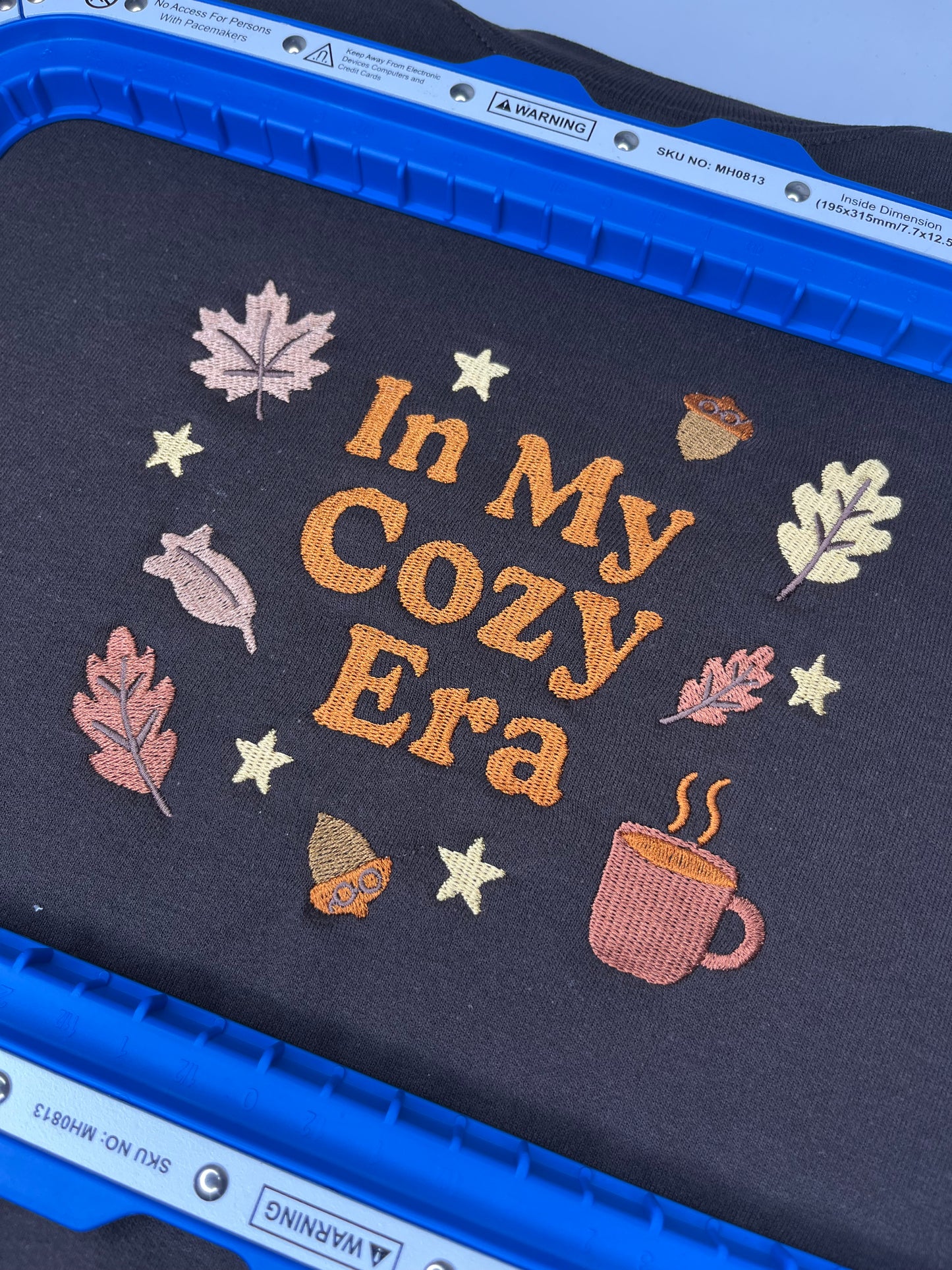 IN MY COSY ERA EMBROIDERED SWEATSHIRT