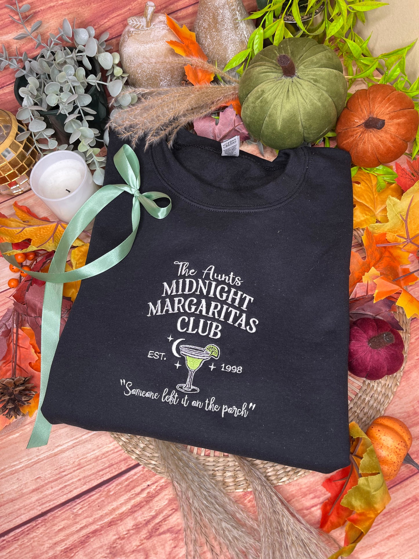 PRACTICAL MAGIC EMBROIDERED SWEATSHIRT