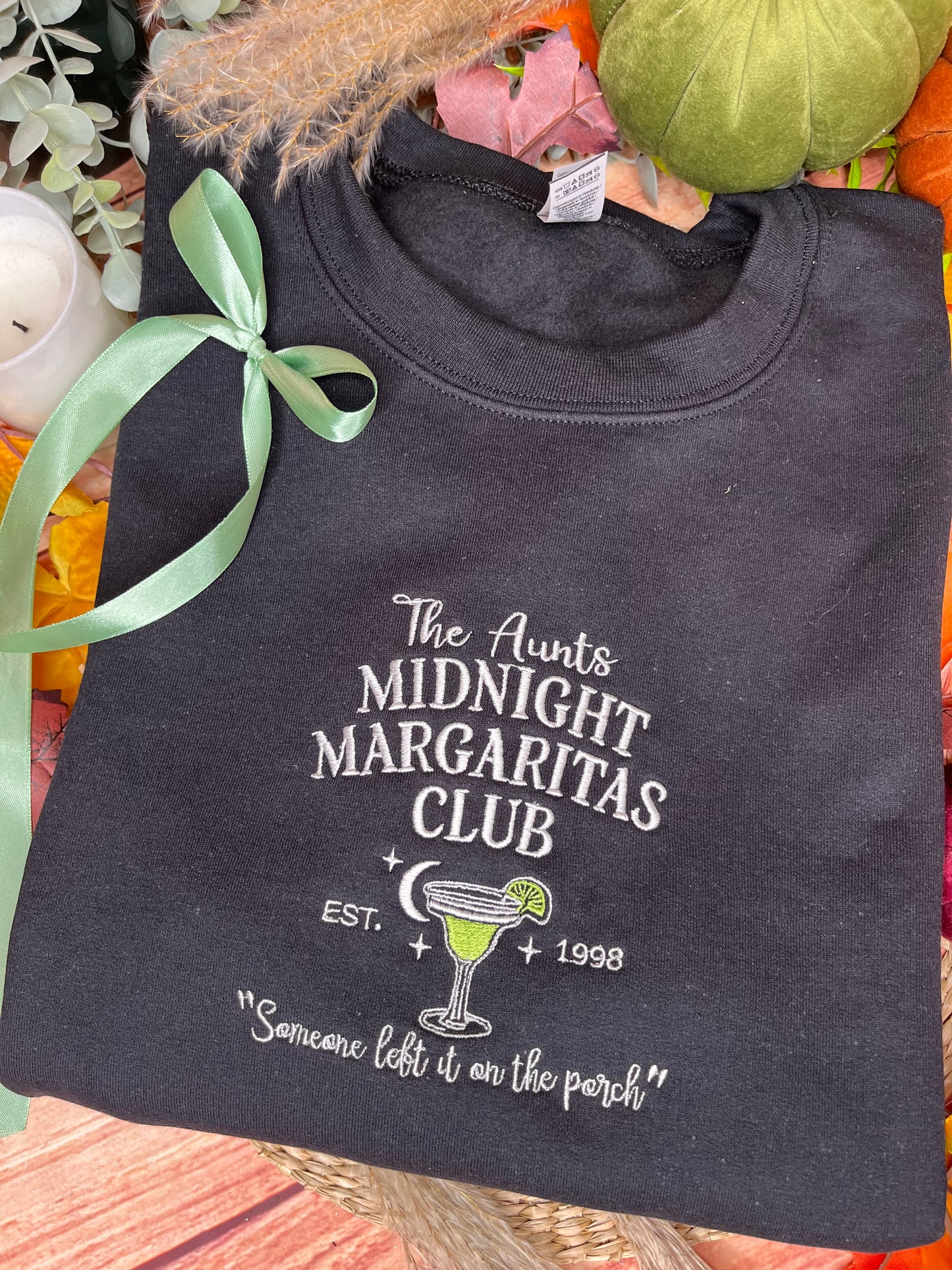 PRACTICAL MAGIC EMBROIDERED SWEATSHIRT