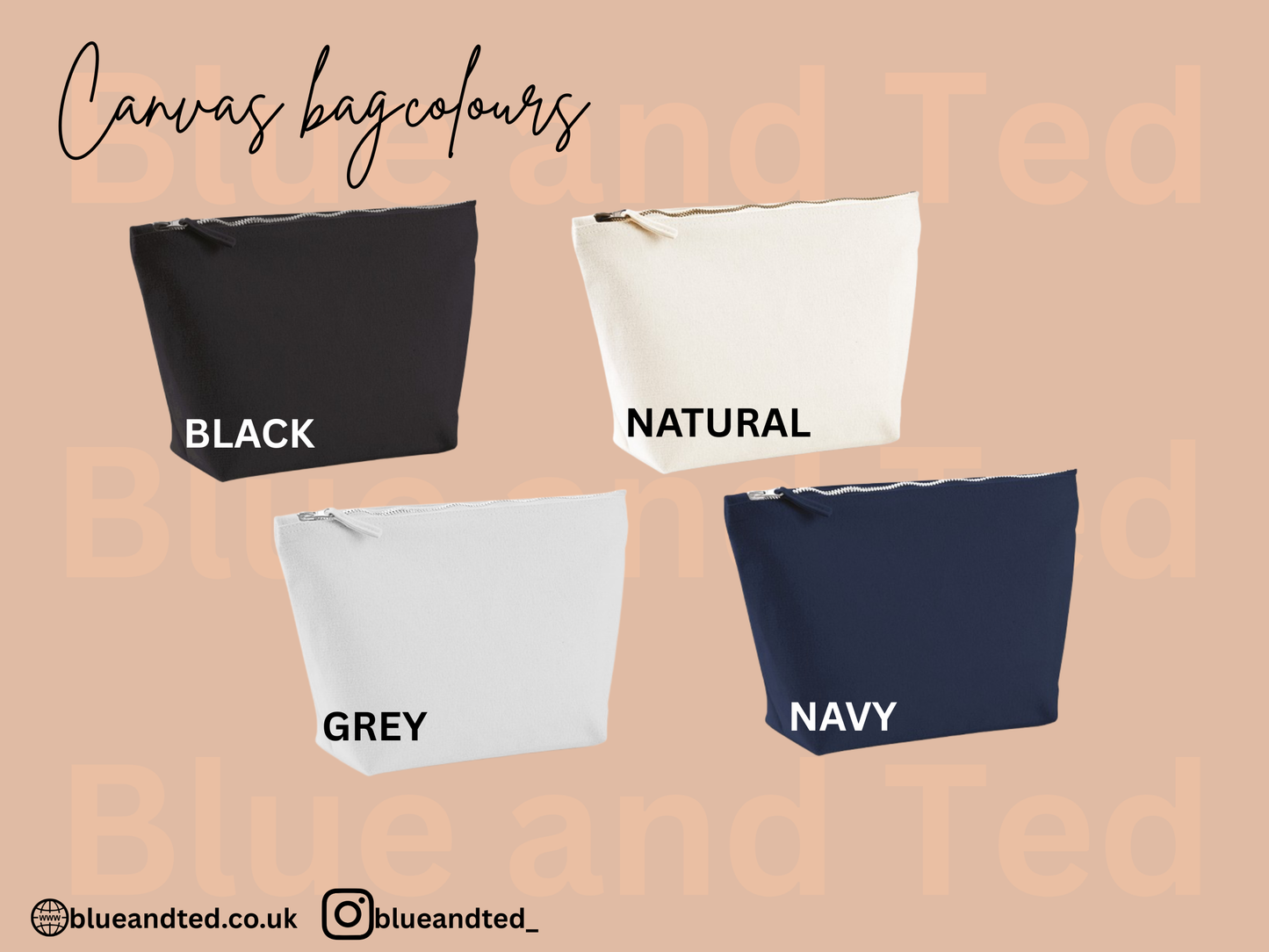 EMBROIDERED CANVAS FLORAL INITIAL BAG