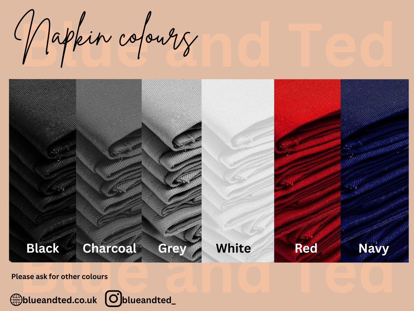 PERSONALISED VALENTINE NAPKINS