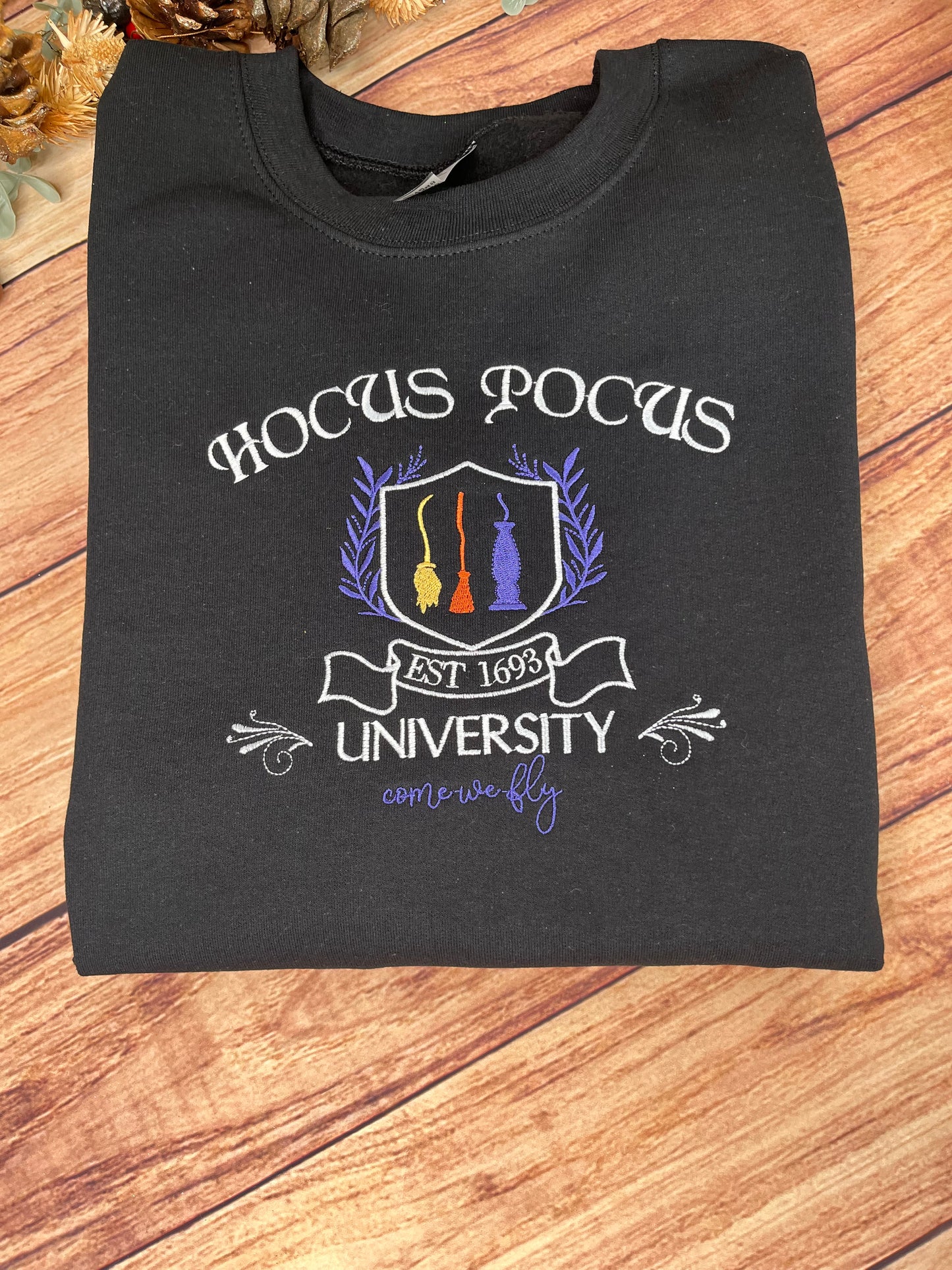 HOCUS POCUS UNIVERSITY SWEATSHIRT