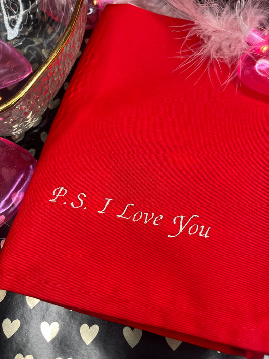 PERSONALISED VALENTINE NAPKINS
