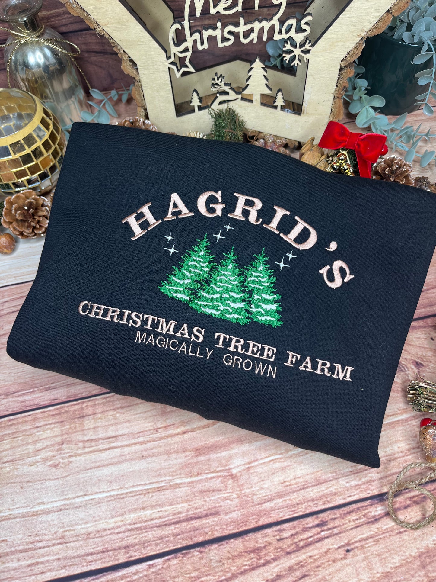 CHRISTMAS HAGRIDS CHRISTMAS TREE FARM SWEATSHIRT