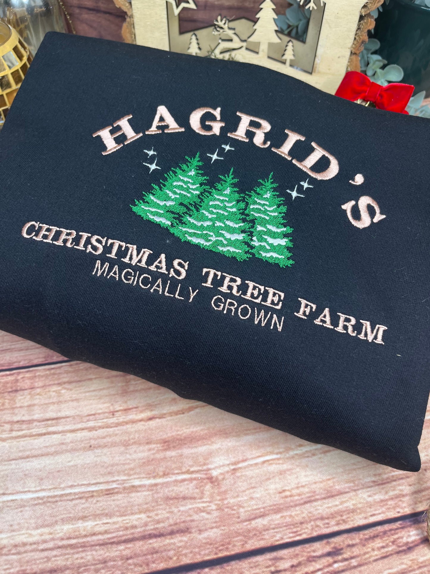 CHRISTMAS HAGRIDS CHRISTMAS TREE FARM SWEATSHIRT