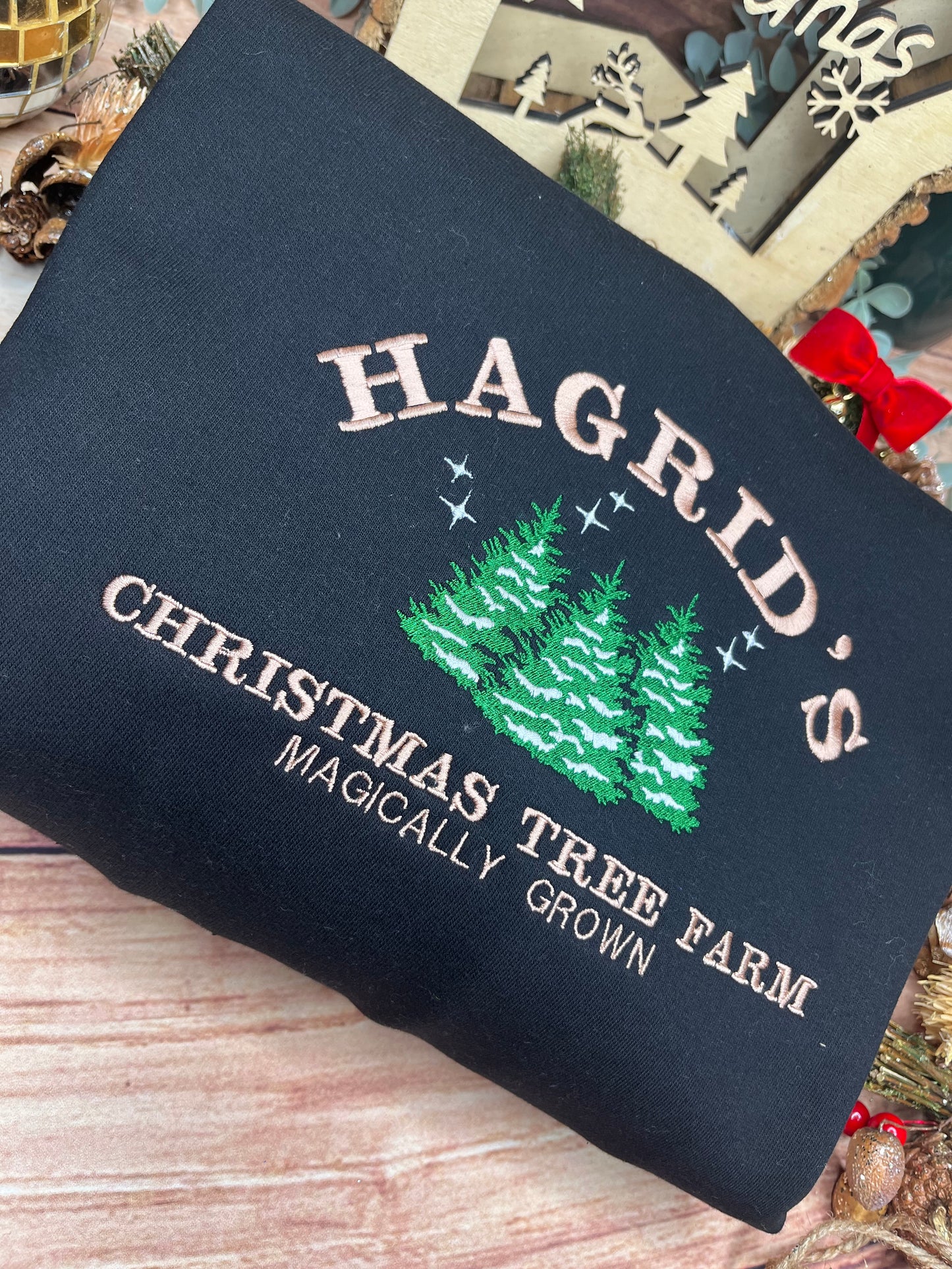 CHRISTMAS HAGRIDS CHRISTMAS TREE FARM SWEATSHIRT