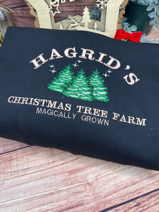 CHRISTMAS HAGRIDS CHRISTMAS TREE FARM SWEATSHIRT