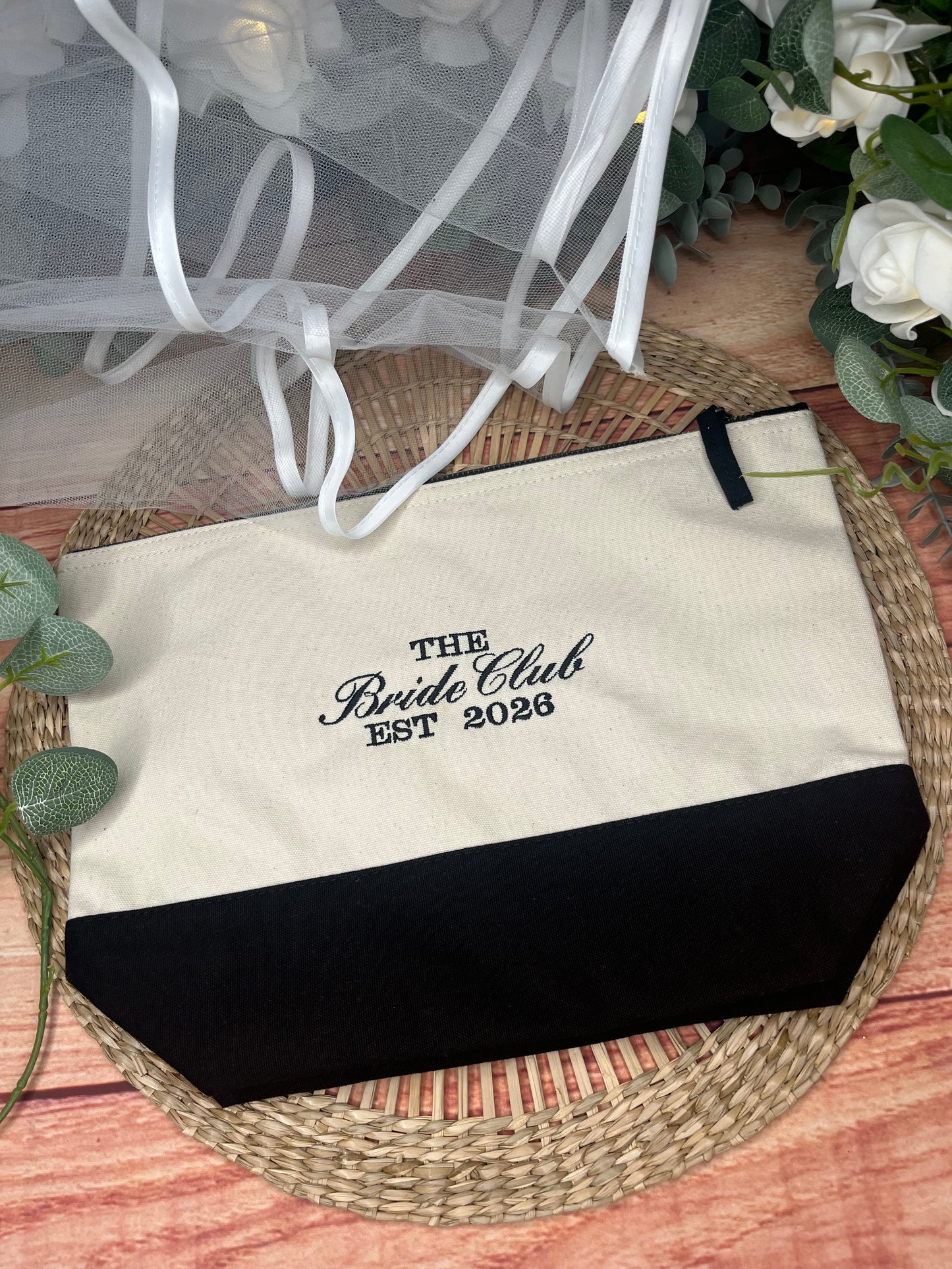 PERSONALISED BRIDE CLUB WITH YOUR YEAR CUSTOM POUCH