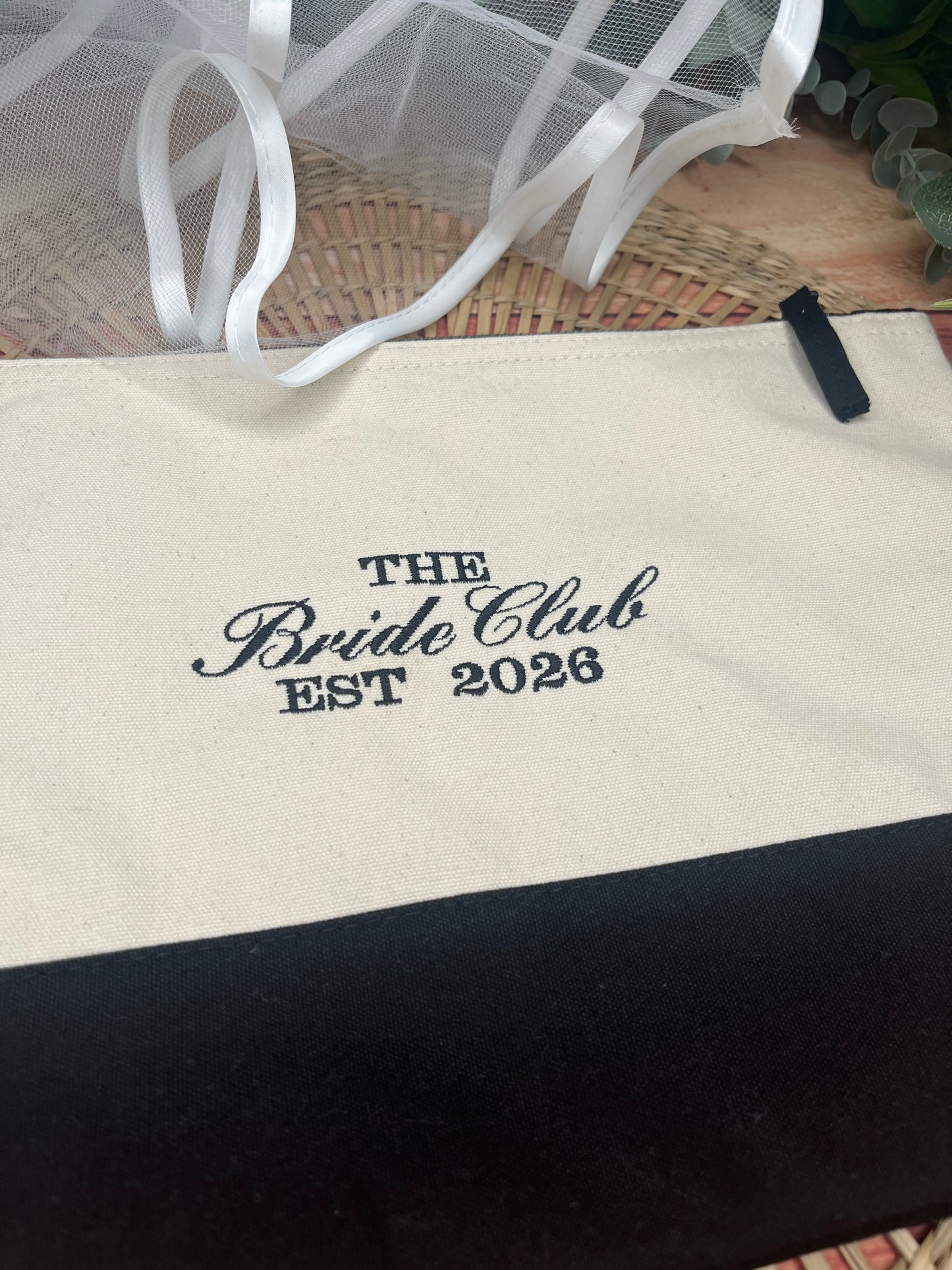 PERSONALISED BRIDE CLUB WITH YOUR YEAR CUSTOM POUCH