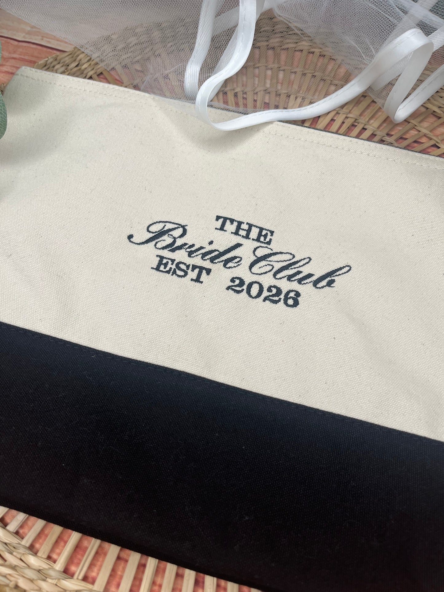 PERSONALISED BRIDE CLUB WITH YOUR YEAR CUSTOM POUCH