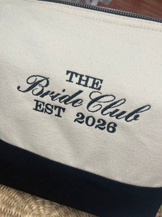 PERSONALISED BRIDAL CUSTOM BAG