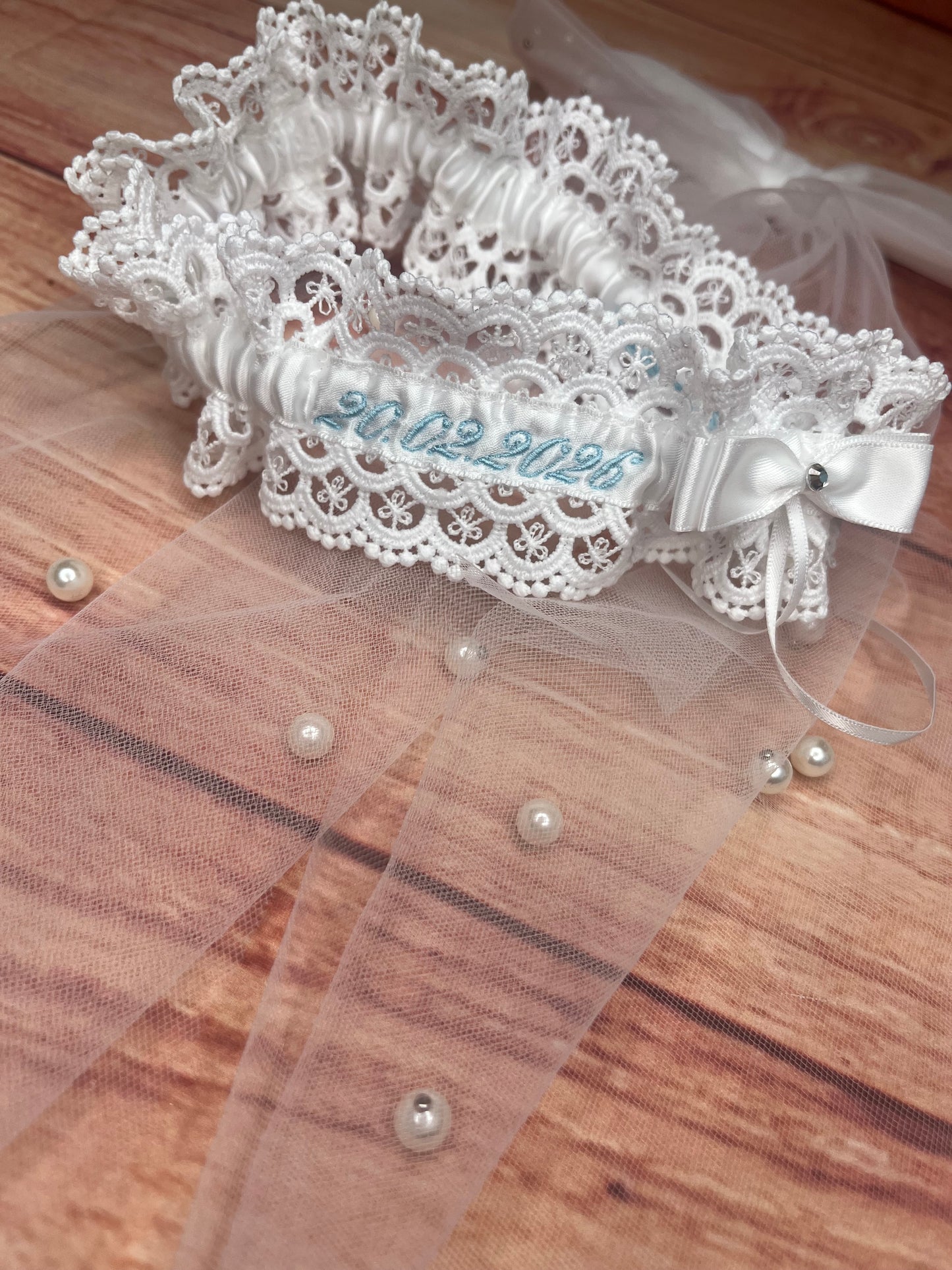 CUSTOM BRIDAL GARTER