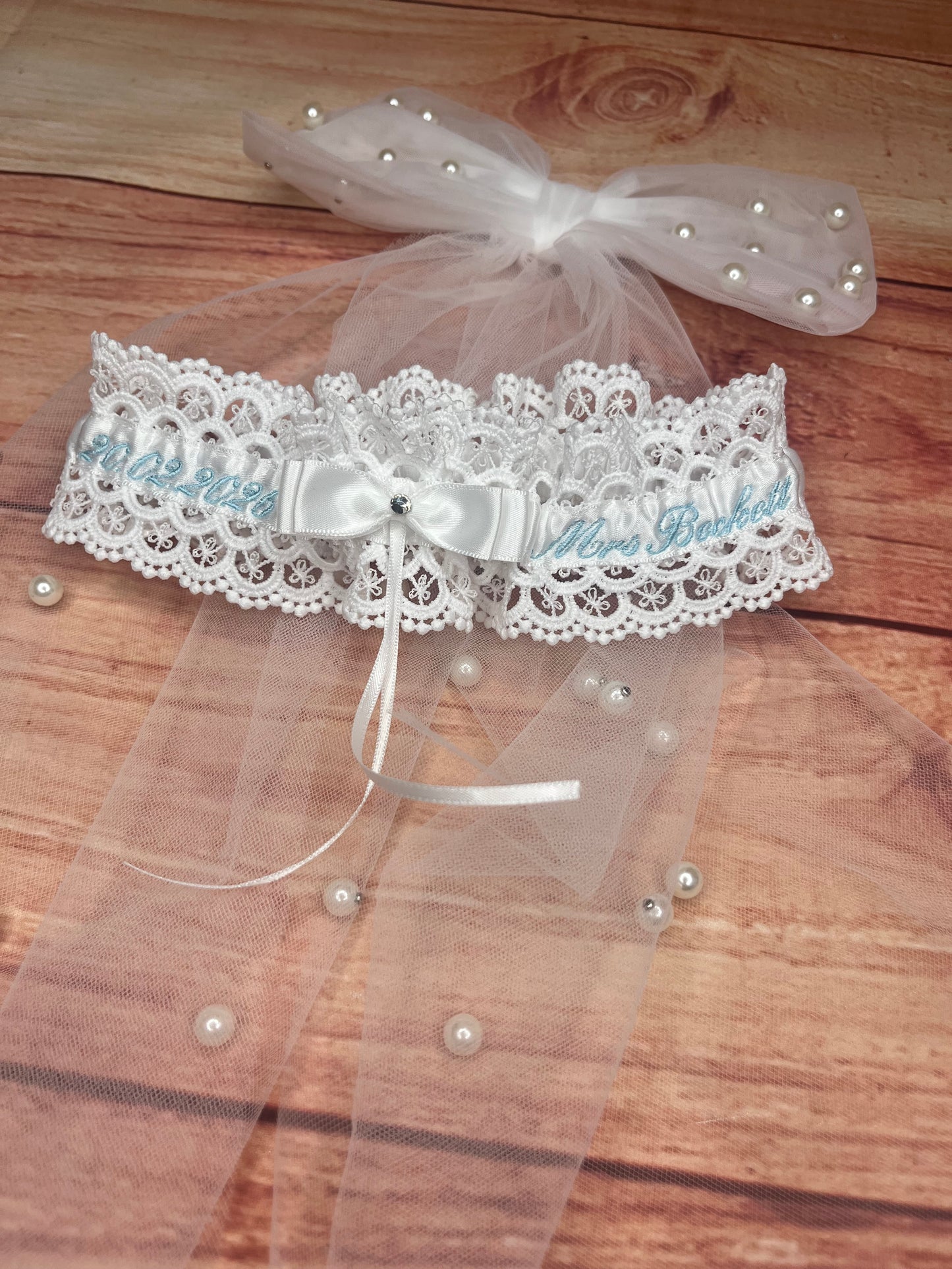 CUSTOM BRIDAL GARTER