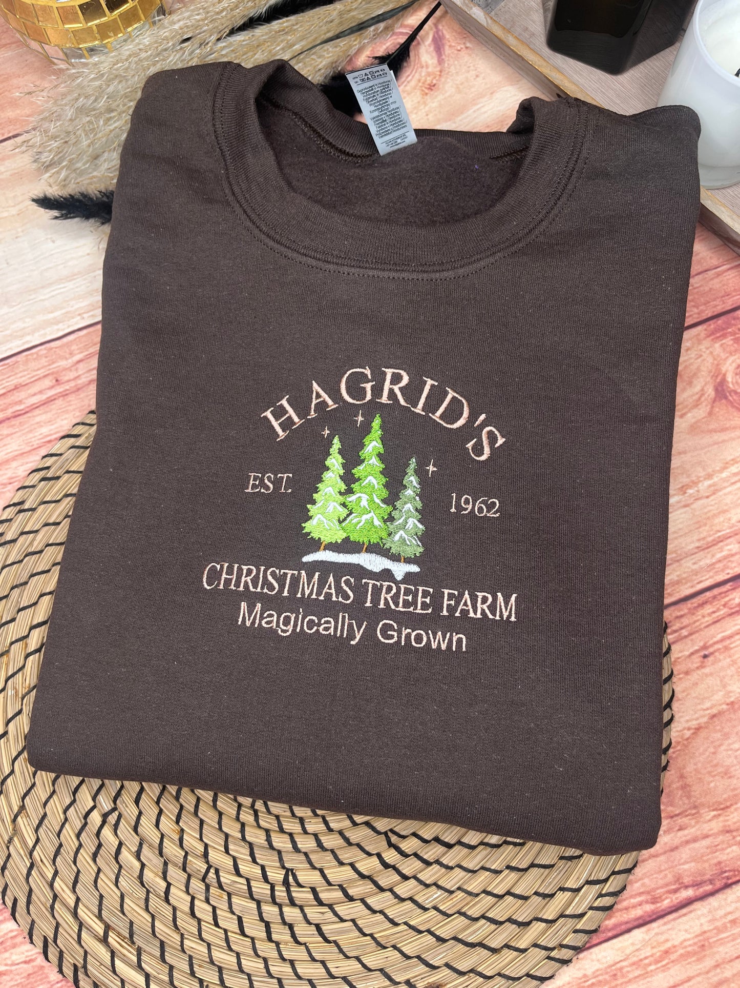 CHRISTMAS HAGRIDS CHRISTMAS TREE FARM SWEATSHIRT