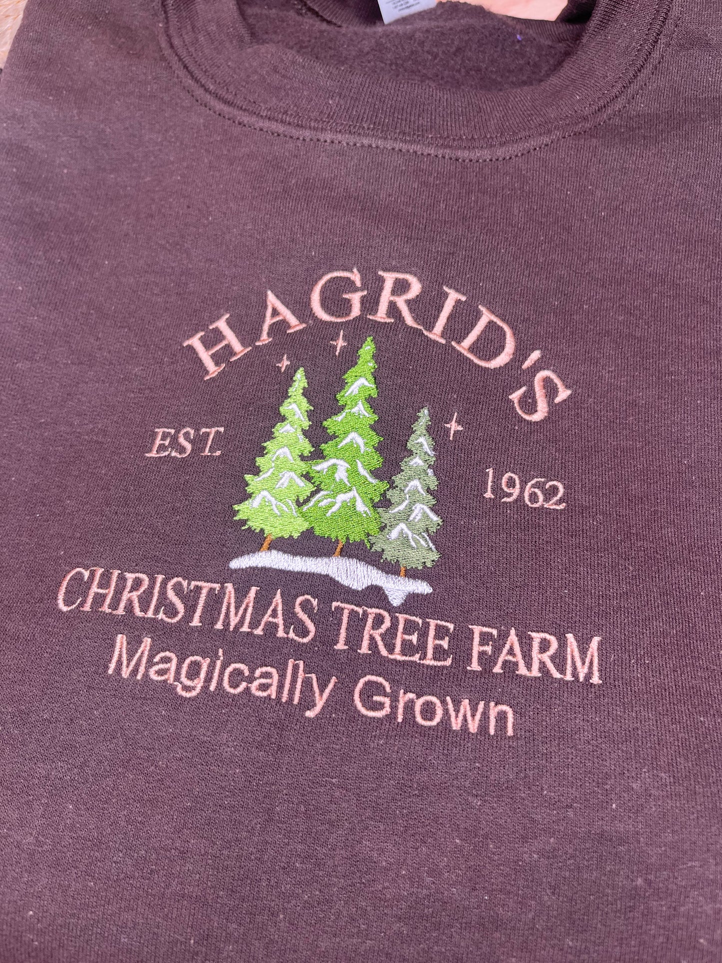 CHRISTMAS HAGRIDS CHRISTMAS TREE FARM SWEATSHIRT