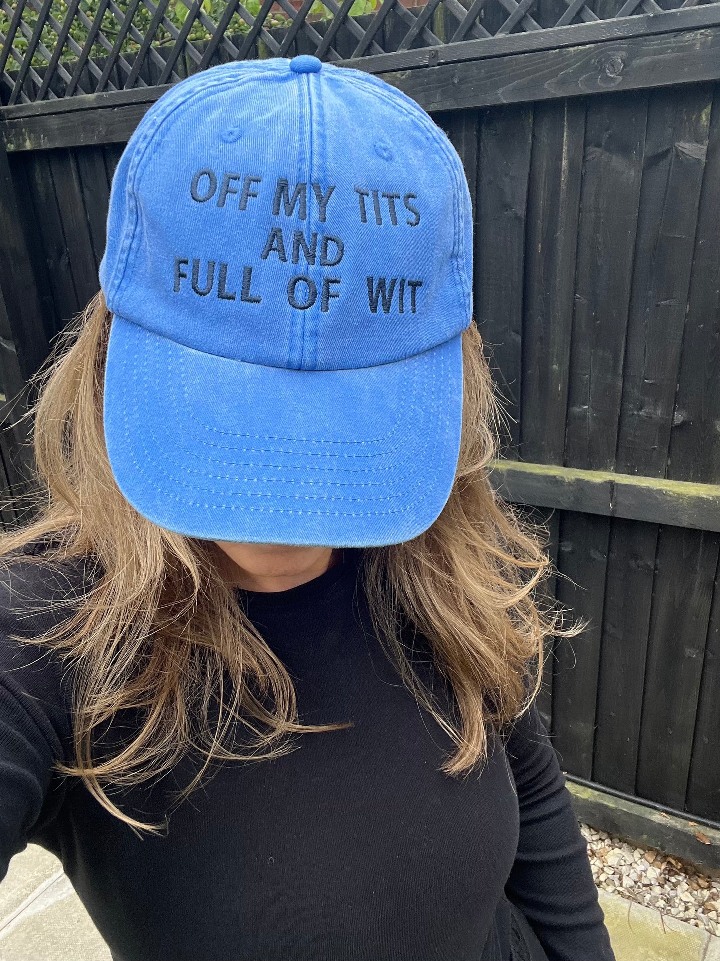 OFF MY TITS AND FULL OF WIT CAP