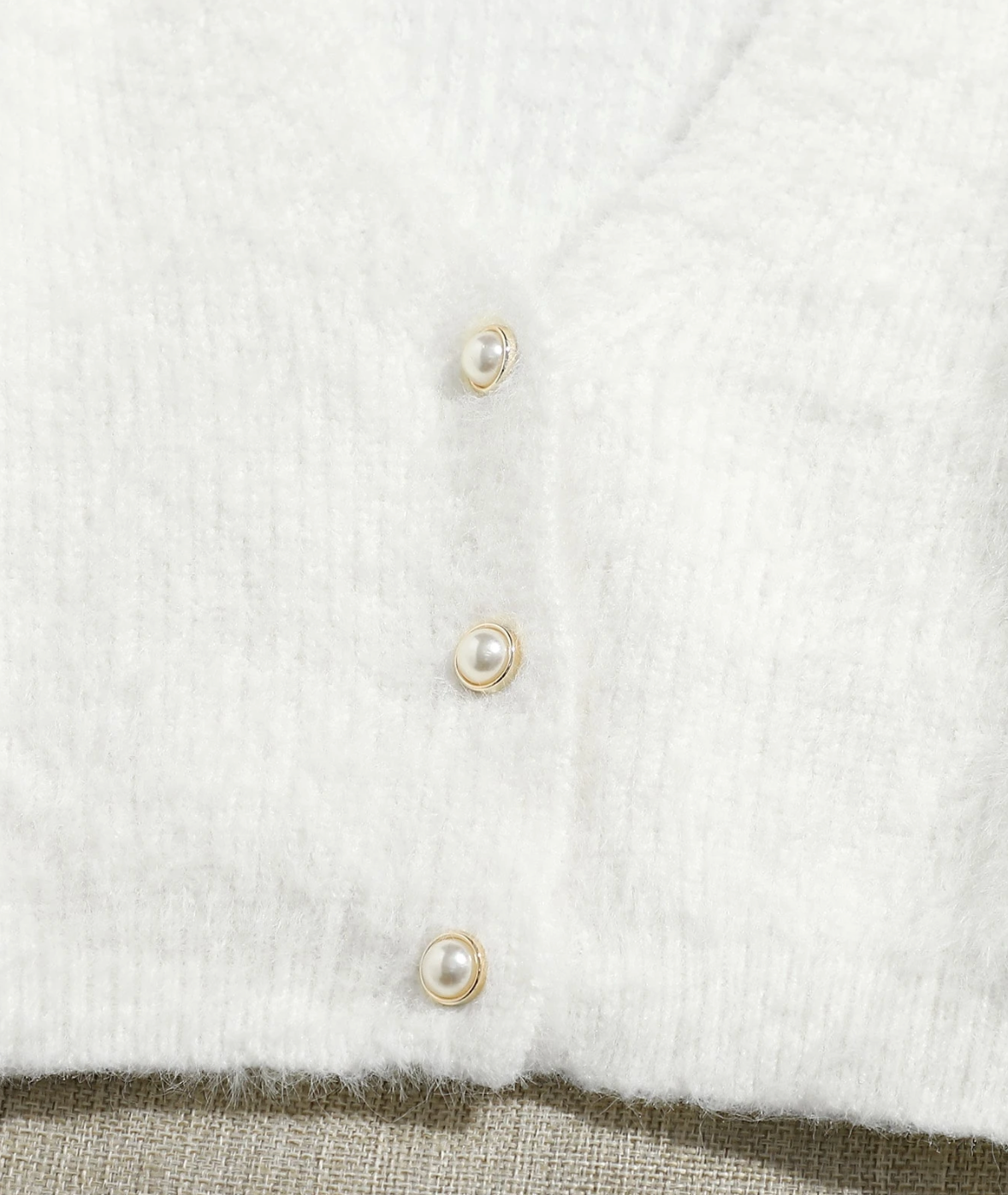 BRIDAL BRIDESMAID PERSONALISED EMBROIDERED FLUFFY CROP CARDIGAN